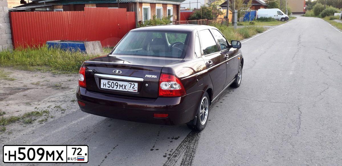 Фото автомобиля LADA 2170 PRIORA, 2012 — госномер У402ЕУ72. Цвет: ТЕМНО-ВИШНЕВЫЙ