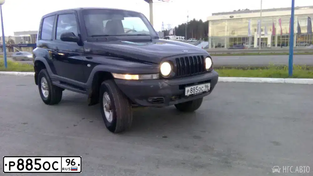 Фото автомобиля TAGAZ Z TAGER, 2010 — госномер Х087ЕК72. Цвет: ЧЕРНЫЙ