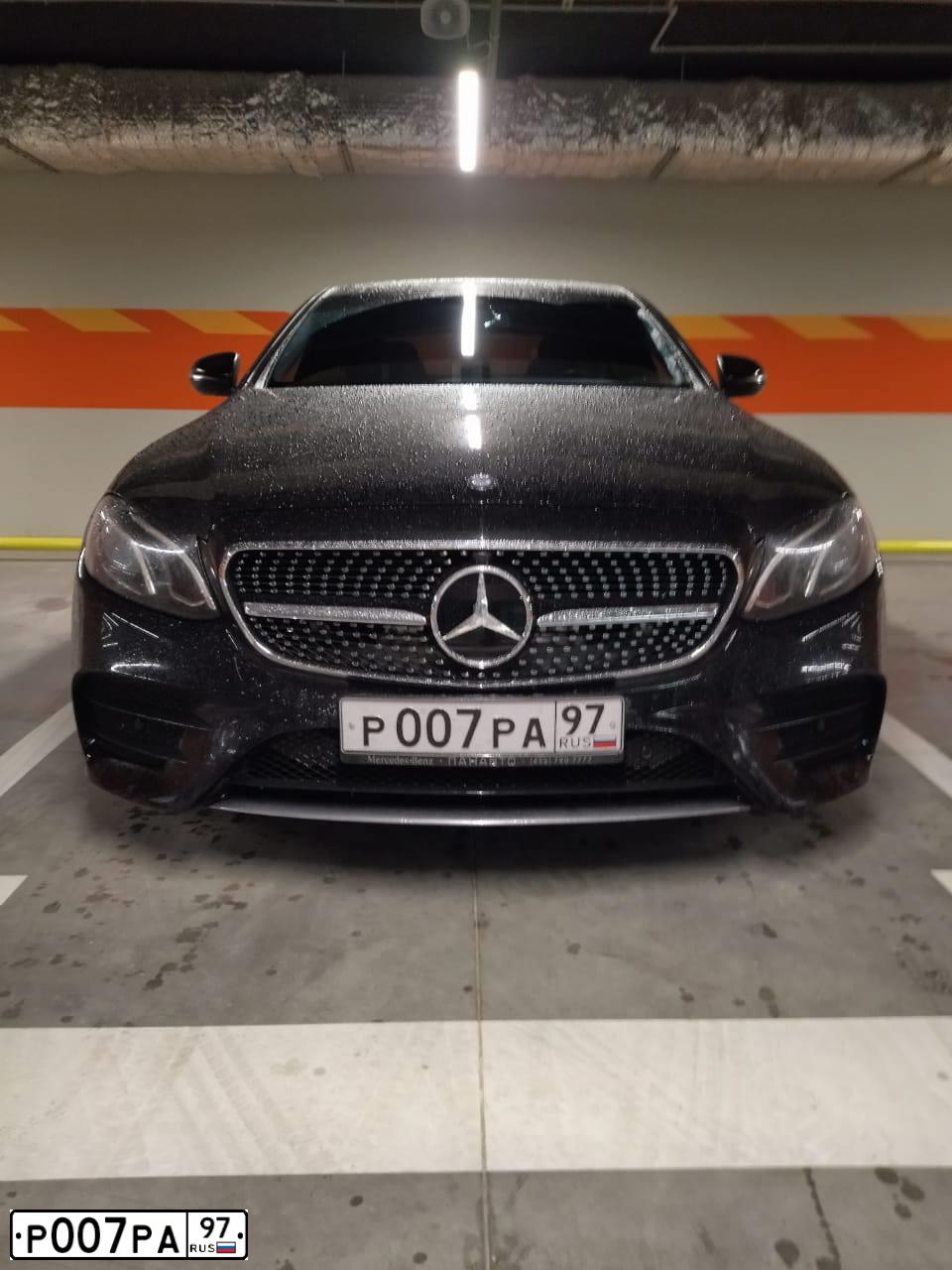 Фото автомобиля MERCEDES-BENZ МЕРСЕДЕС-БЕНЦ AMG GLE 53 4MATIC, 2020 — госномер Р007РА97. Цвет: ЗЕЛЕНЫЙ