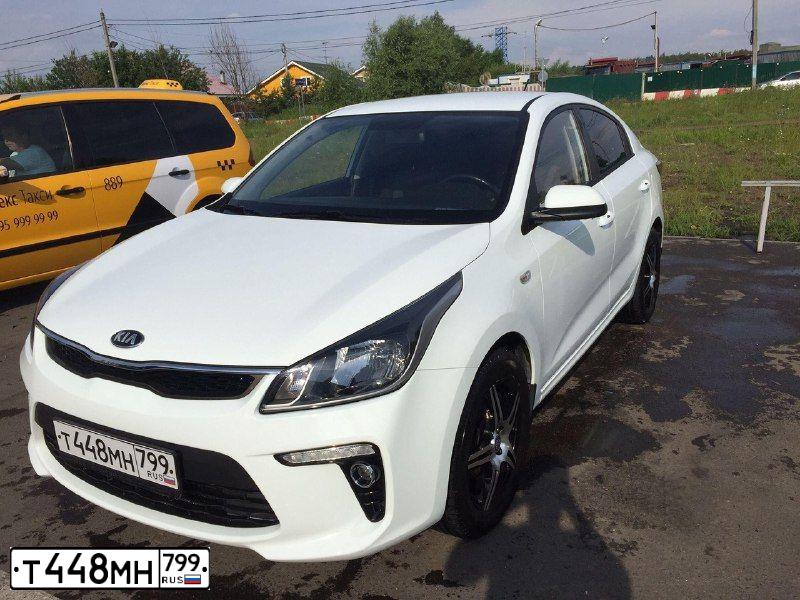 Фото автомобиля KIA RIO, 2018 — госномер В131ТК797