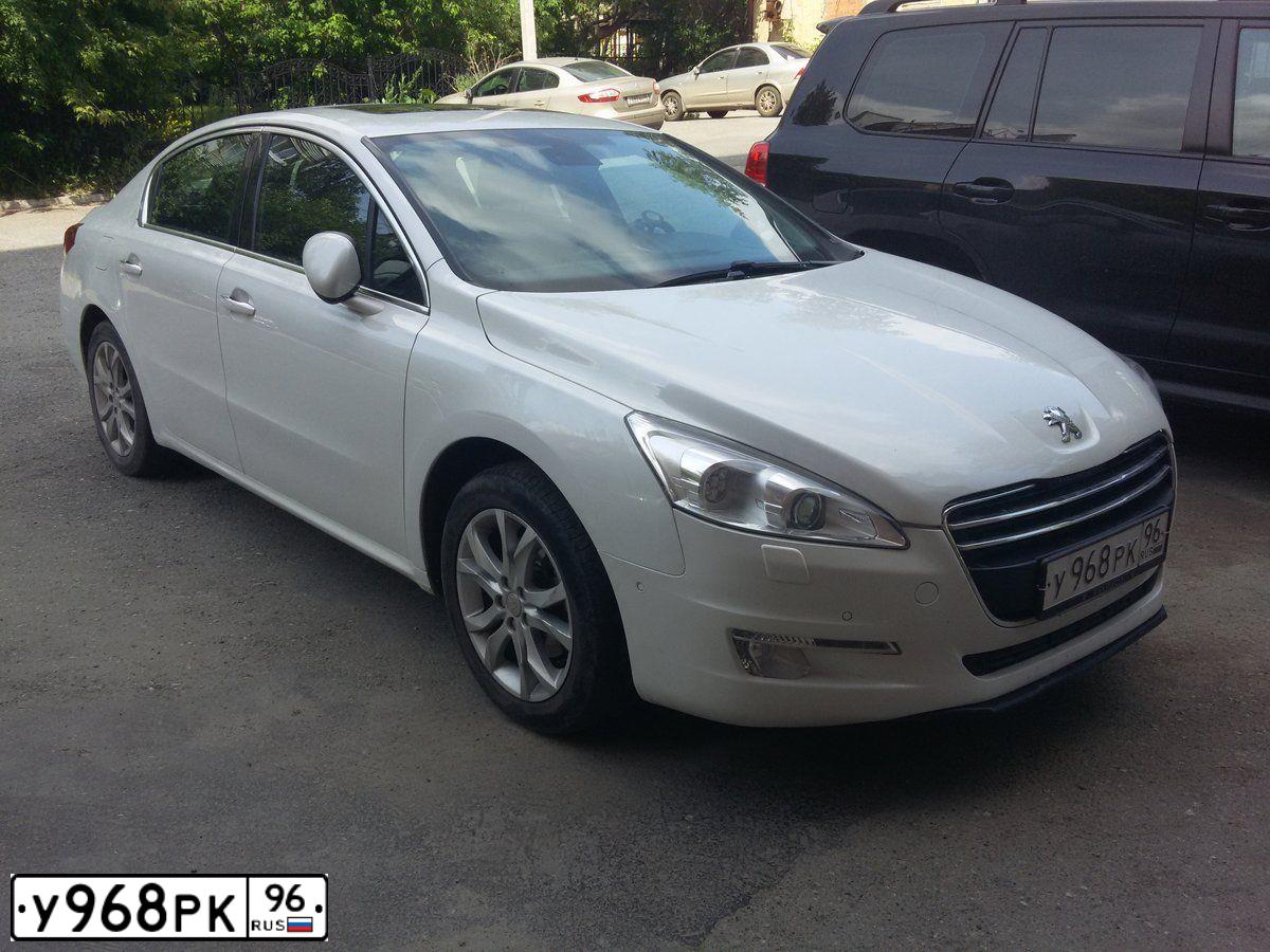 Фото автомобиля PEUGEOT 508, 2012 — госномер М463КЕ159. Цвет: Белый