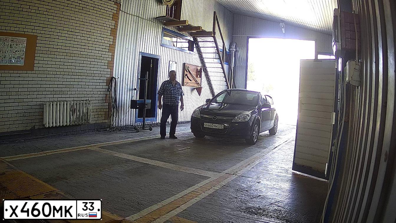 Фото автомобиля OPEL ASTRA, 2011 — госномер Х460МК33. Цвет: ЧЕРНЫЙ