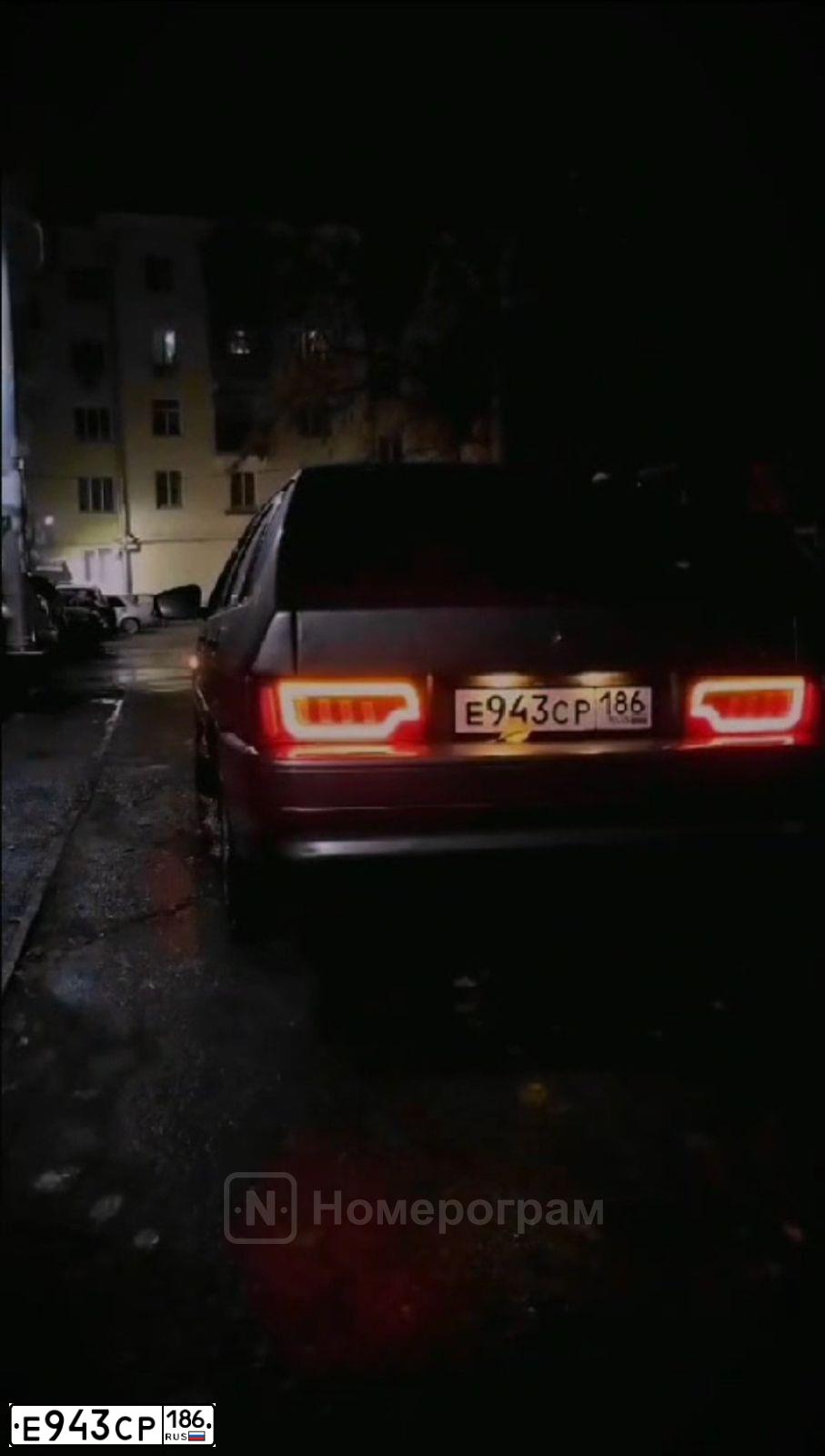 Фото автомобиля LADA 2114 SAMARA, 2006 — госномер Е943СР186. Цвет: средний серо-зеленый металлик