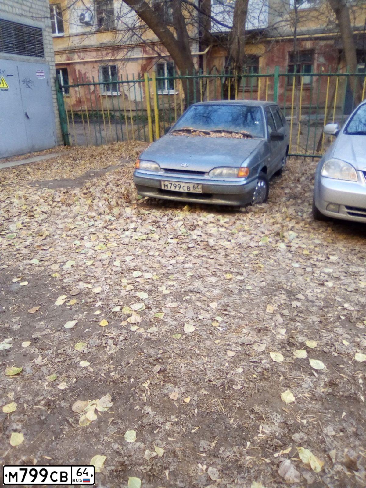 Фото автомобиля LADA 2114 SAMARA, 2005 — госномер М799СВ64. Цвет: СРЕДНИЙ СЕРО-ЗЕЛЕНЫЙ МЕТ