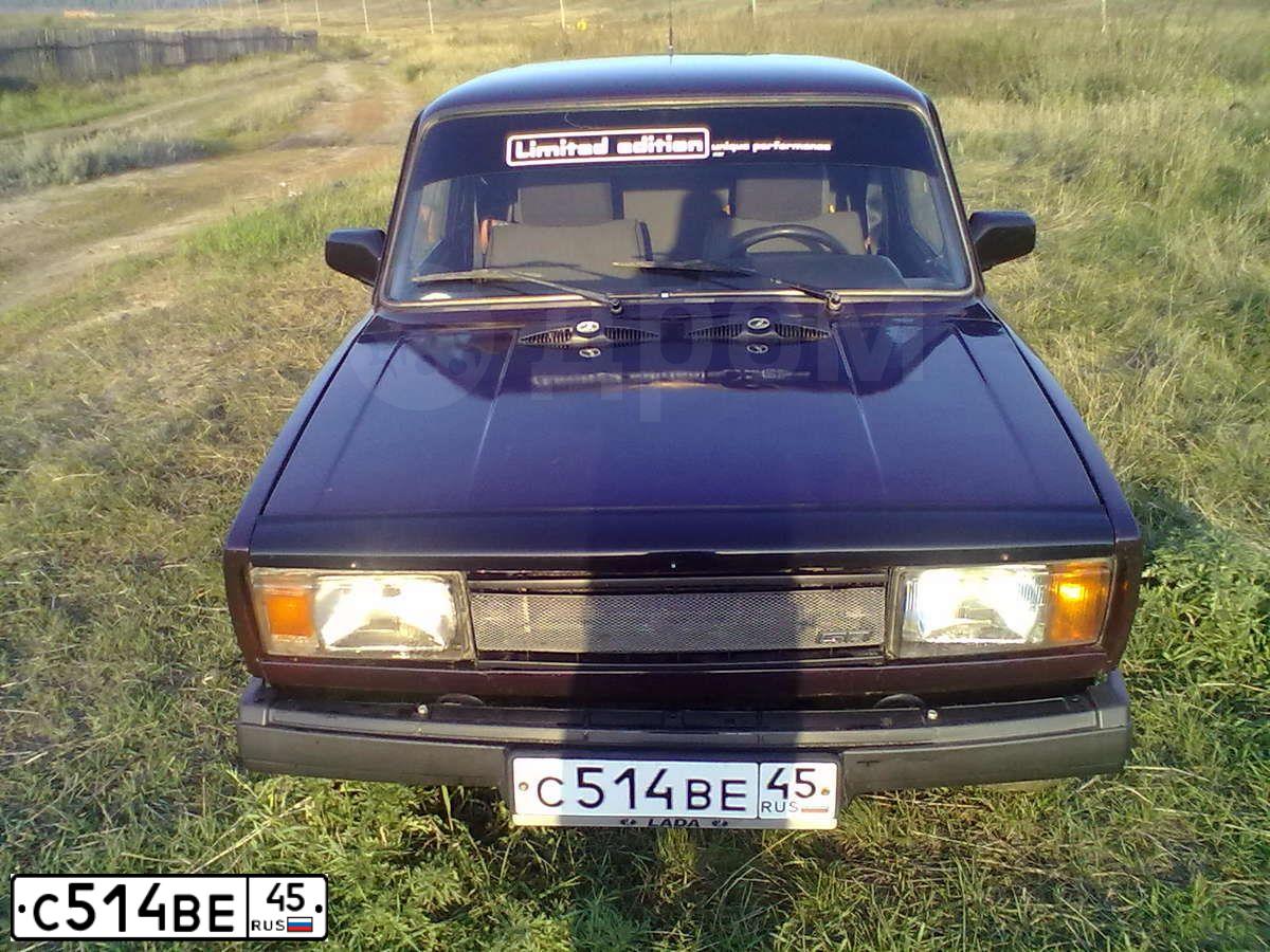 Фото автомобиля LADA 2105, 1997 — госномер С514ВЕ45. Цвет: ФИОЛЕТОВЫЙ