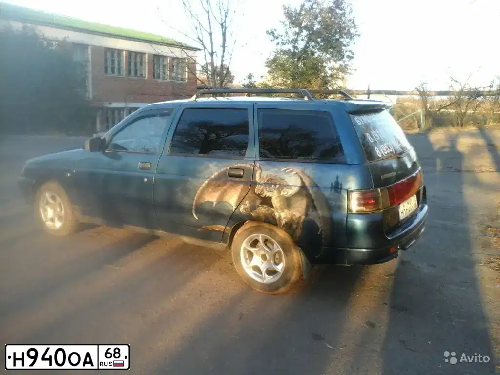 Фото автомобиля LADA 2111, 2005 — госномер Н940ОА68. Цвет: сине-зеленый