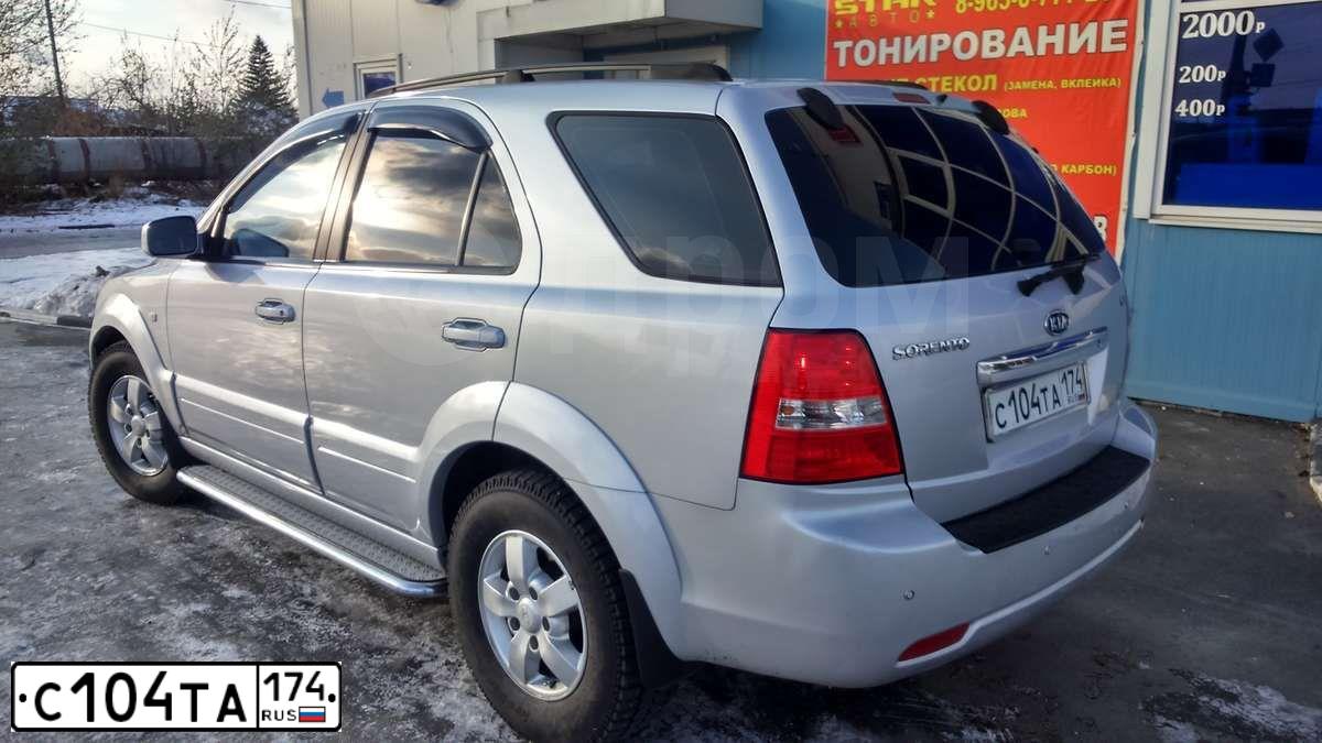 Фото автомобиля KIA SORENTO, 2007 — госномер С767МН45. Цвет: СЕРЕБРО
