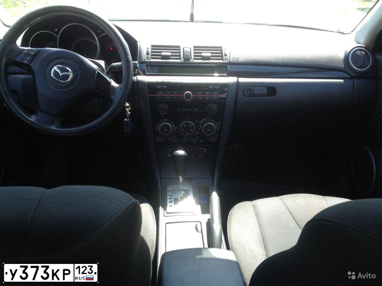 Фото автомобиля MAZDA 3, 2008 — госномер М369ТЕ193