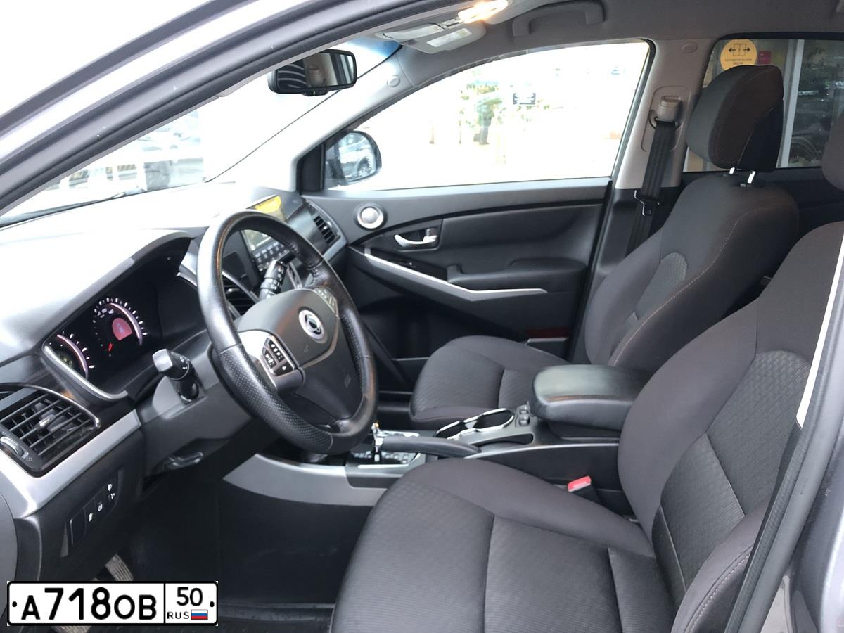Фото автомобиля SSANGYONG ACTYON, 2013 — госномер О695ХВ32. Цвет: Серый