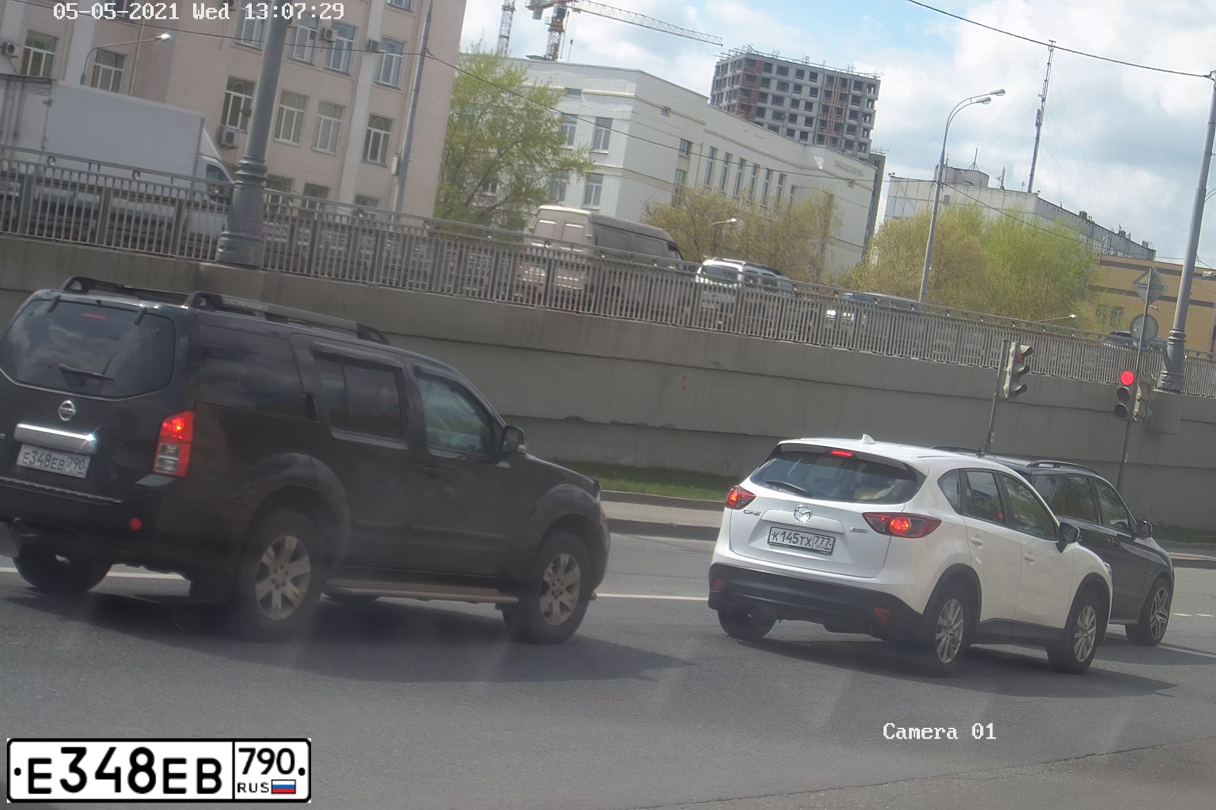 Фото автомобиля NISSAN PATHFINDER, 2008 — госномер А334КН197. Цвет: ЧЕРНЫЙ