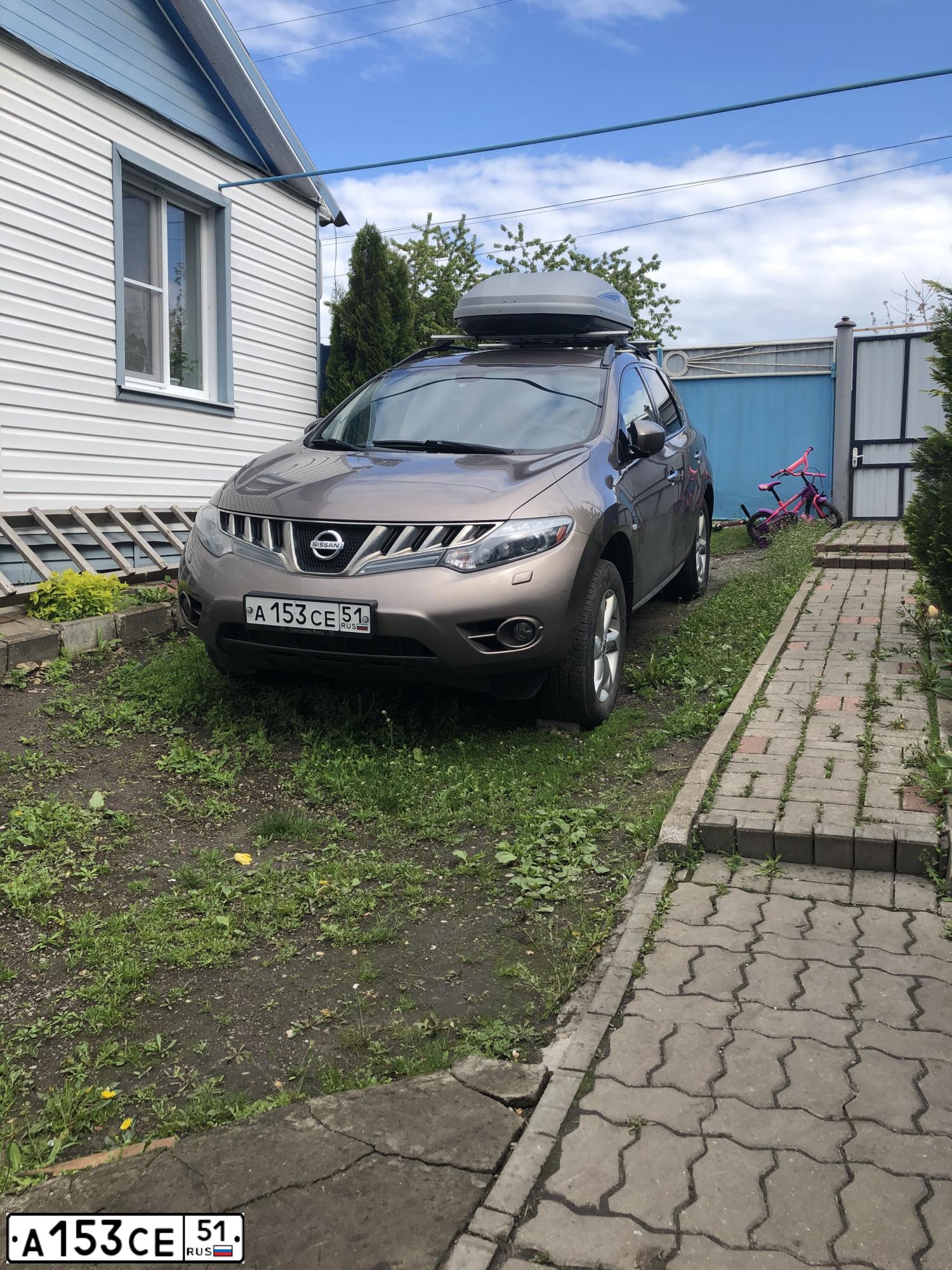 Фото автомобиля NISSAN MURANO, 2010 — госномер Т658ЕМ39