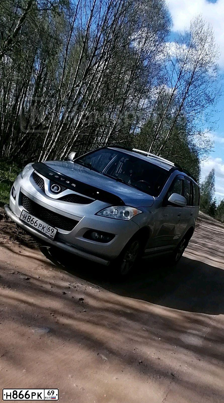 Фото автомобиля GREAT WALL H5, 2013 — госномер Н866РК69. Цвет: СВЕТЛО-СЕРЫЙ