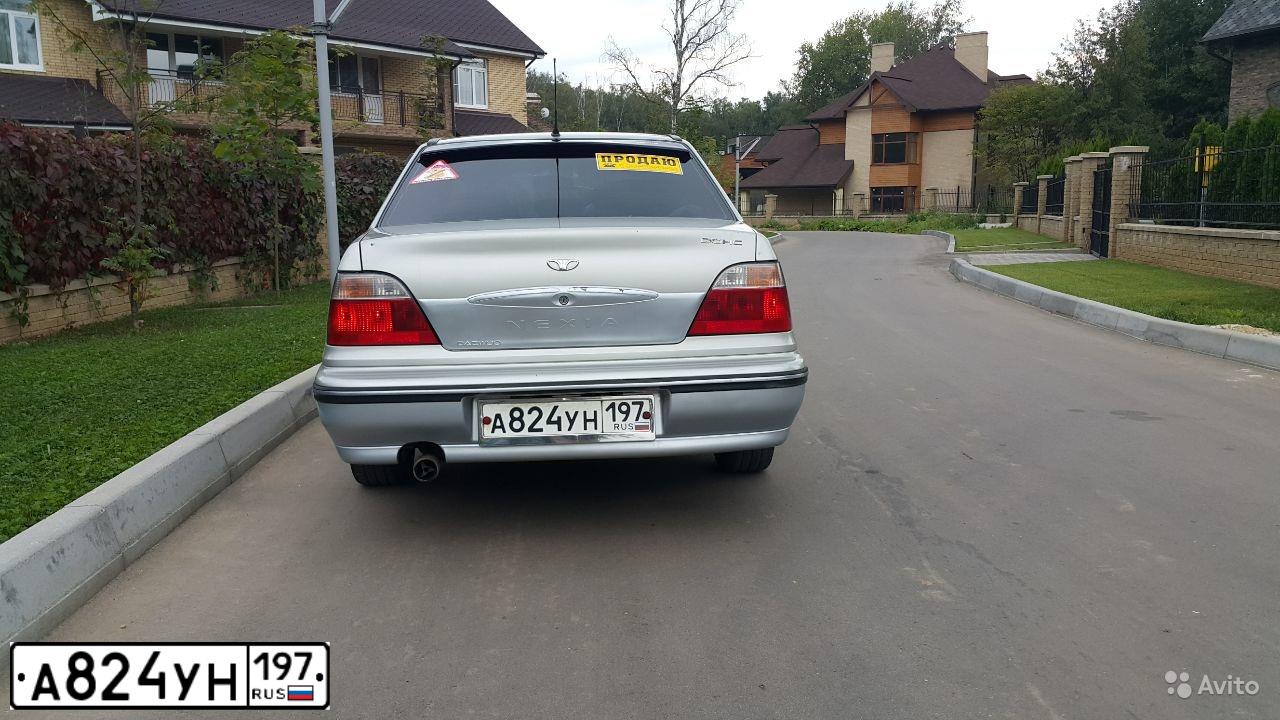 Фото автомобиля DAEWOO NEXIA, 2006 — госномер В841МТ750. Цвет: БЕЛЫЙ