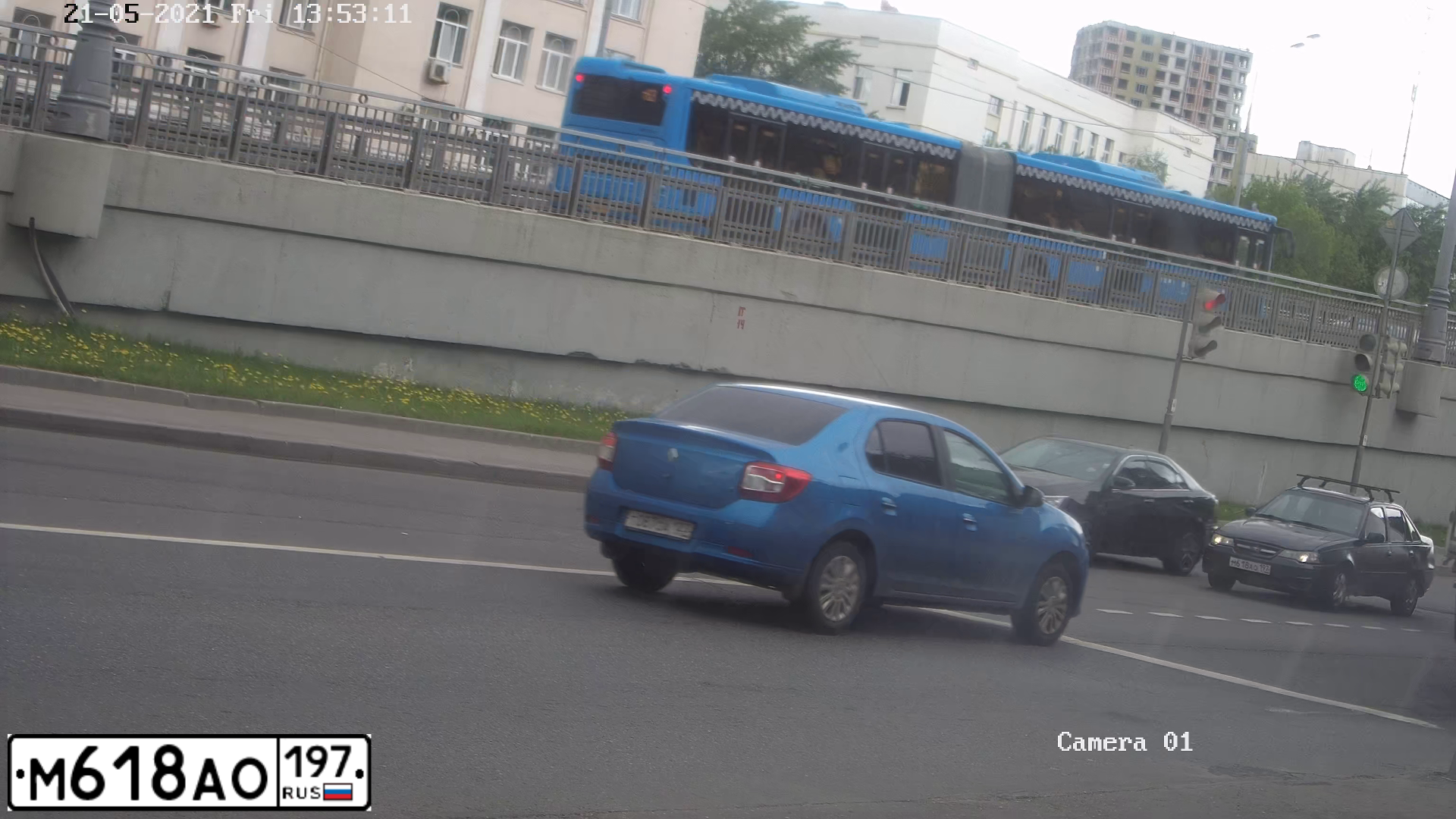 Фото автомобиля DAEWOO NEXIA, 2008 — госномер М618АО197. Цвет: СИНИЙ ТЕМНЫЙ