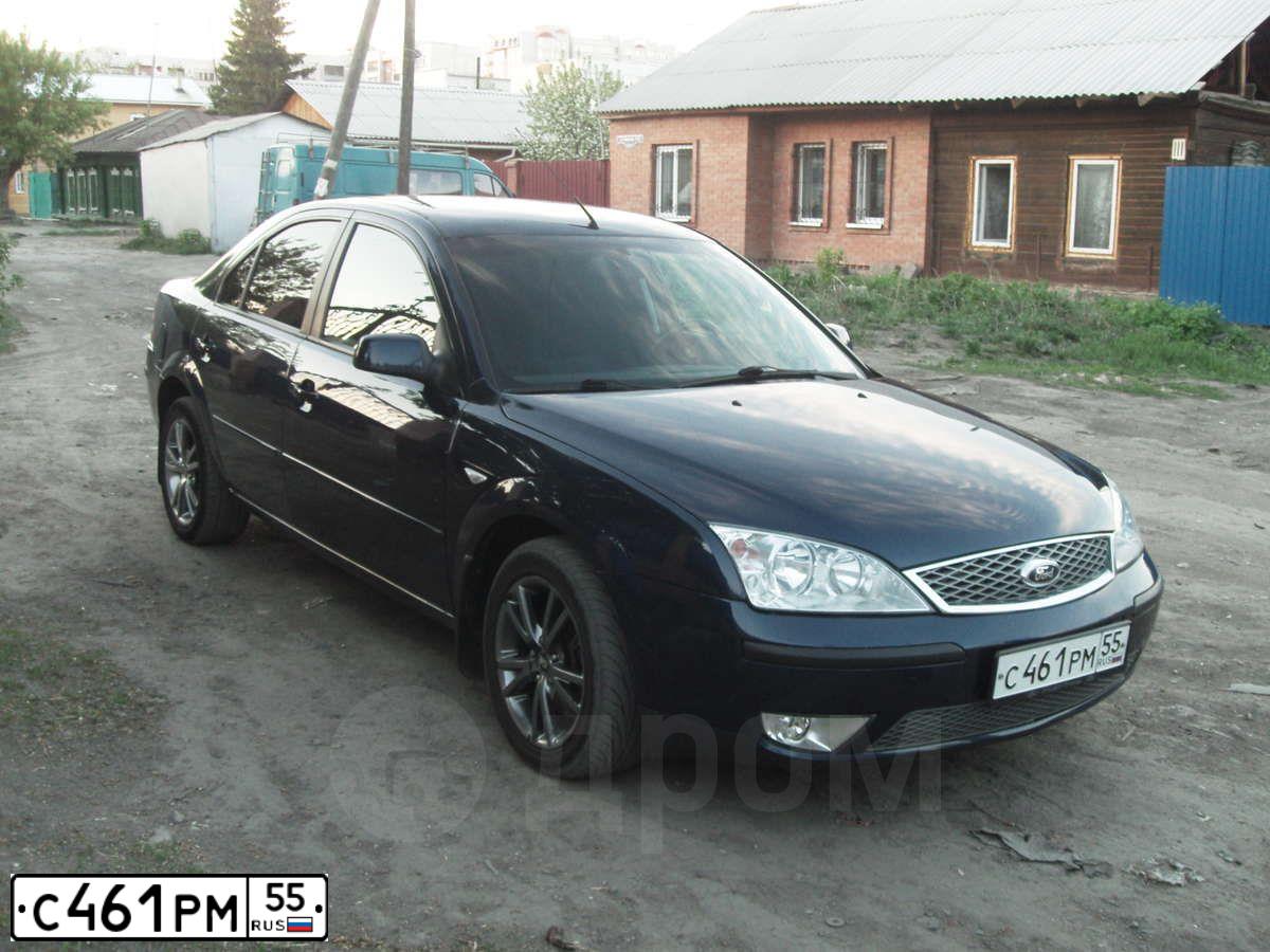 Фото автомобиля FORD MONDEO, 2005 — госномер С461РМ55. Цвет: ТЕМНО СИНИЙ