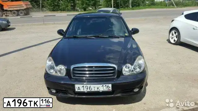 Фото автомобиля TAGAZ SONATA, 2007 — госномер Т236ХА161. Цвет: ЧЕРНЫЙ