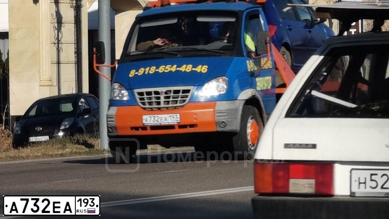 Фото автомобиля GAZ 3310 WALDAI, 2012 — госномер А732ЕА193. Цвет: синий