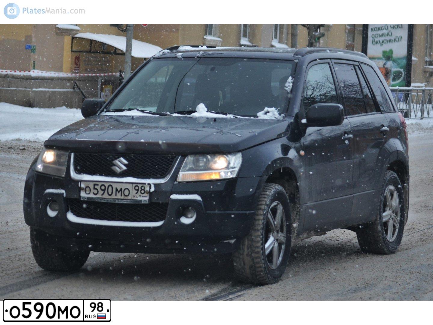 Фото автомобиля SUZUKI /GRAND/ VITARA, 2007 — госномер А769АТ778. Цвет: ЧЕРНЫЙ