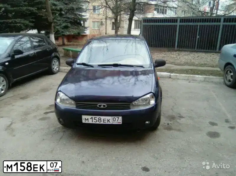 Фото автомобиля LADA 1119 KALINA, 2007 — госномер В183ХА126. Цвет: СИНЕ-ФИОЛЕТОВЫЙ