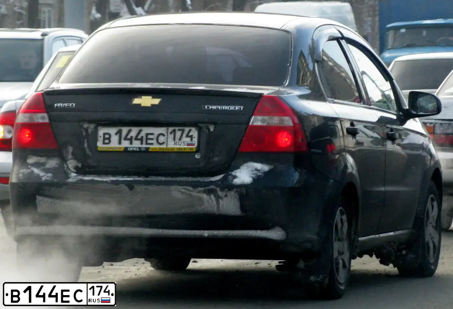 Фото автомобиля (CHEVROLET) ШЕВРОЛЕ АВЕО (AVEO), 2010 — госномер В144ЕС174