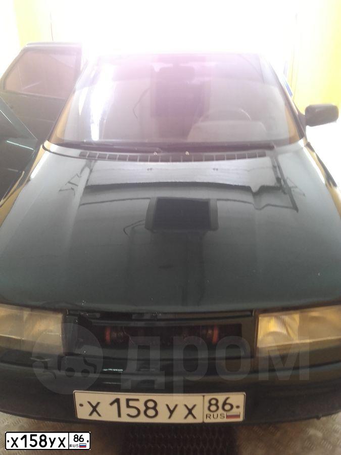 Фото автомобиля LADA 2110, 2001 — госномер У092СР86. Цвет: Темно-зеленый