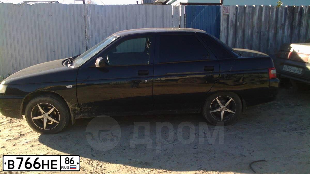 Фото автомобиля LADA 2110, 2003 — госномер В766НЕ86. Цвет: ТЕМНО-СЕРО-БЕЖЕВЫЙ
