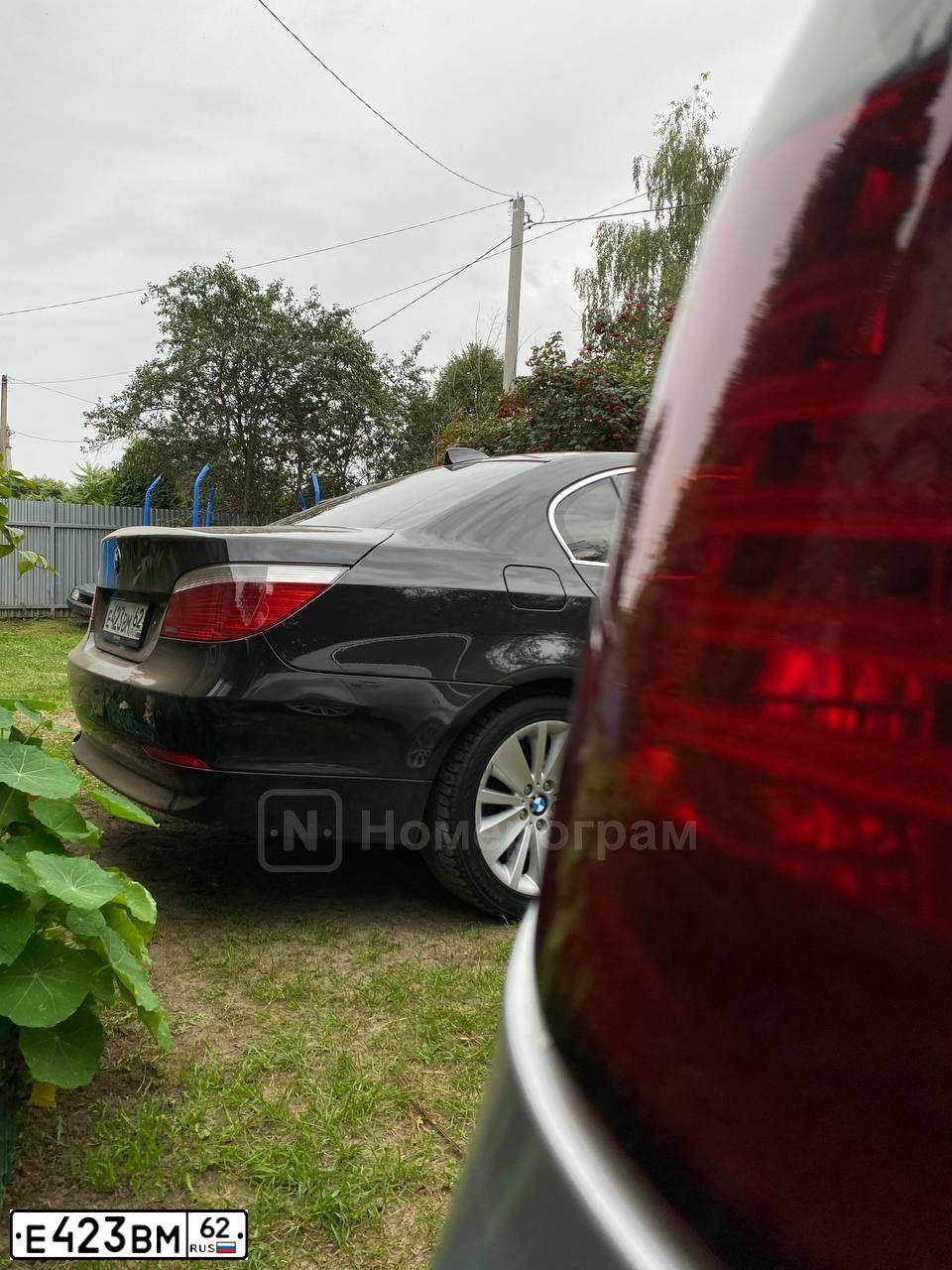 Фото автомобиля BMW SERIE 5, 2004 — госномер О799РЕ71. Цвет: ЧЕРНЫЙ