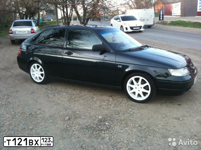 Фото автомобиля LADA 2112, 2006 — госномер А329НУ93. Цвет: ЧЕРНЫЙ