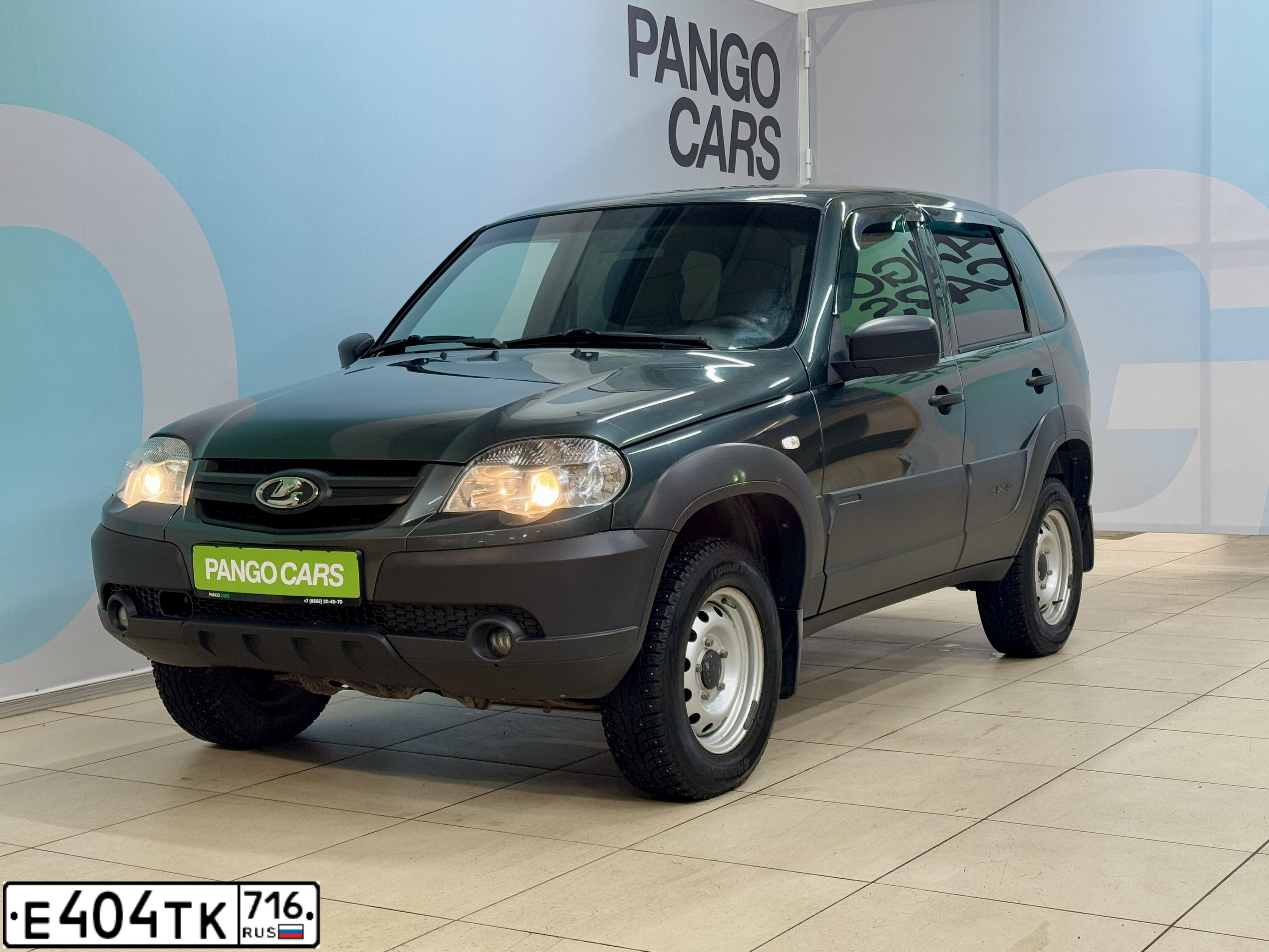 Фото автомобиля LADA 2123 NIVA, 2020 — госномер Е404ТК716. Цвет: ЗЕЛЕНЫЙ