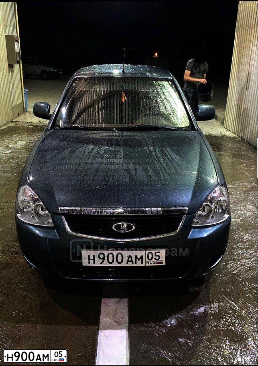 Фото автомобиля LADA 2170 PRIORA, 2008 — госномер Н900АМ05. Цвет: СЕРО-СИНЕ ЗЕЛЕНЫЙ