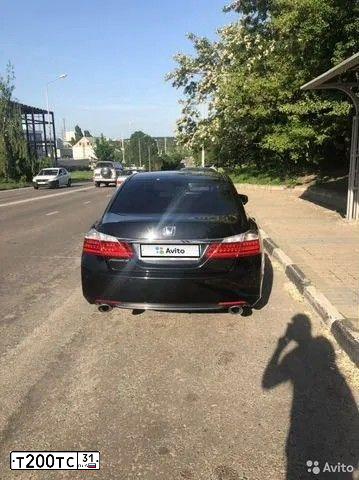 Фото автомобиля HONDA ACCORD, 2013 — госномер С333ОН31. Цвет: ЧЕРНЫЙ