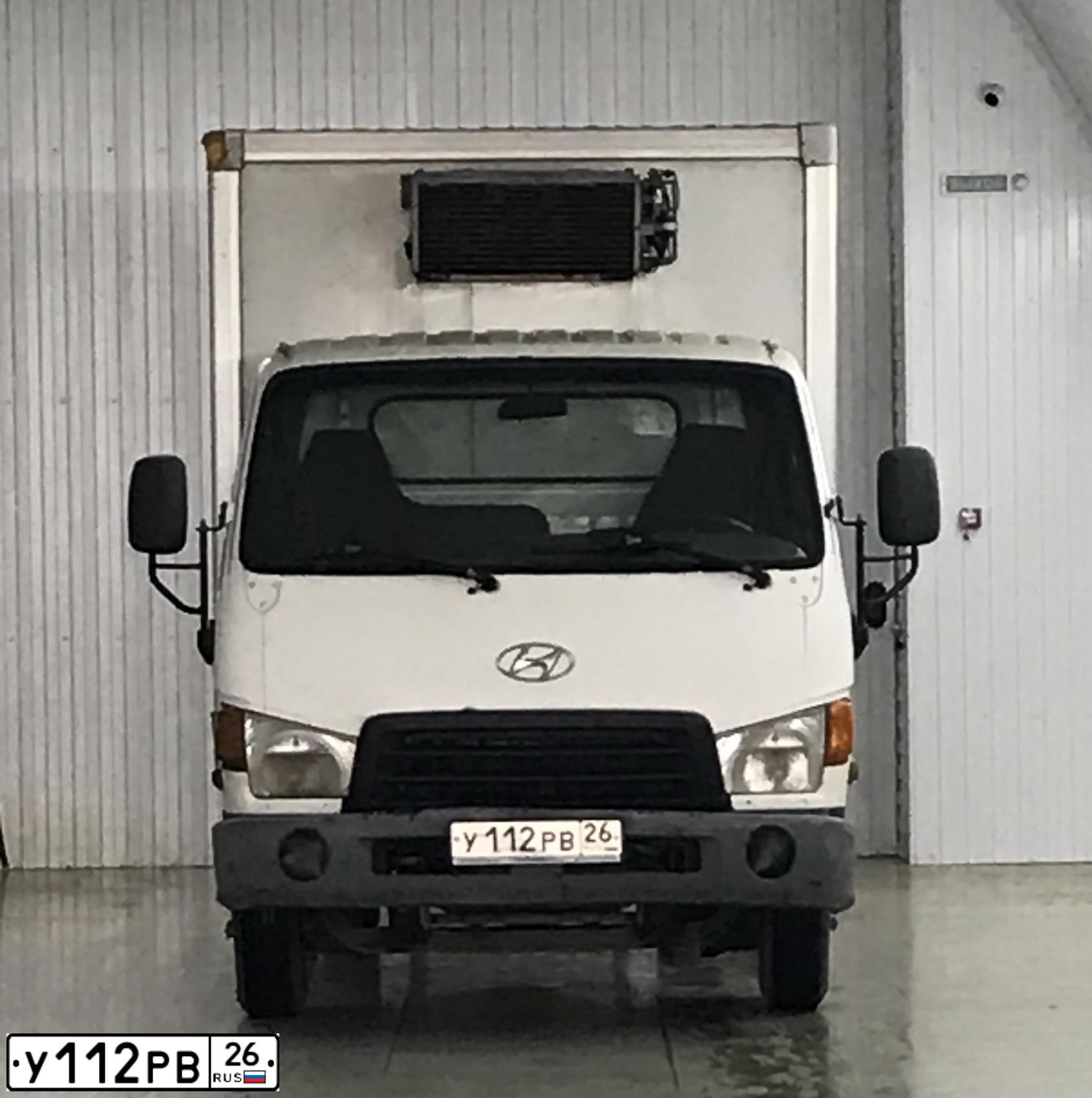 Фото автомобиля HYUNDAI MIGHTY, 2010 — госномер Т959ТХ193. Цвет: Белый