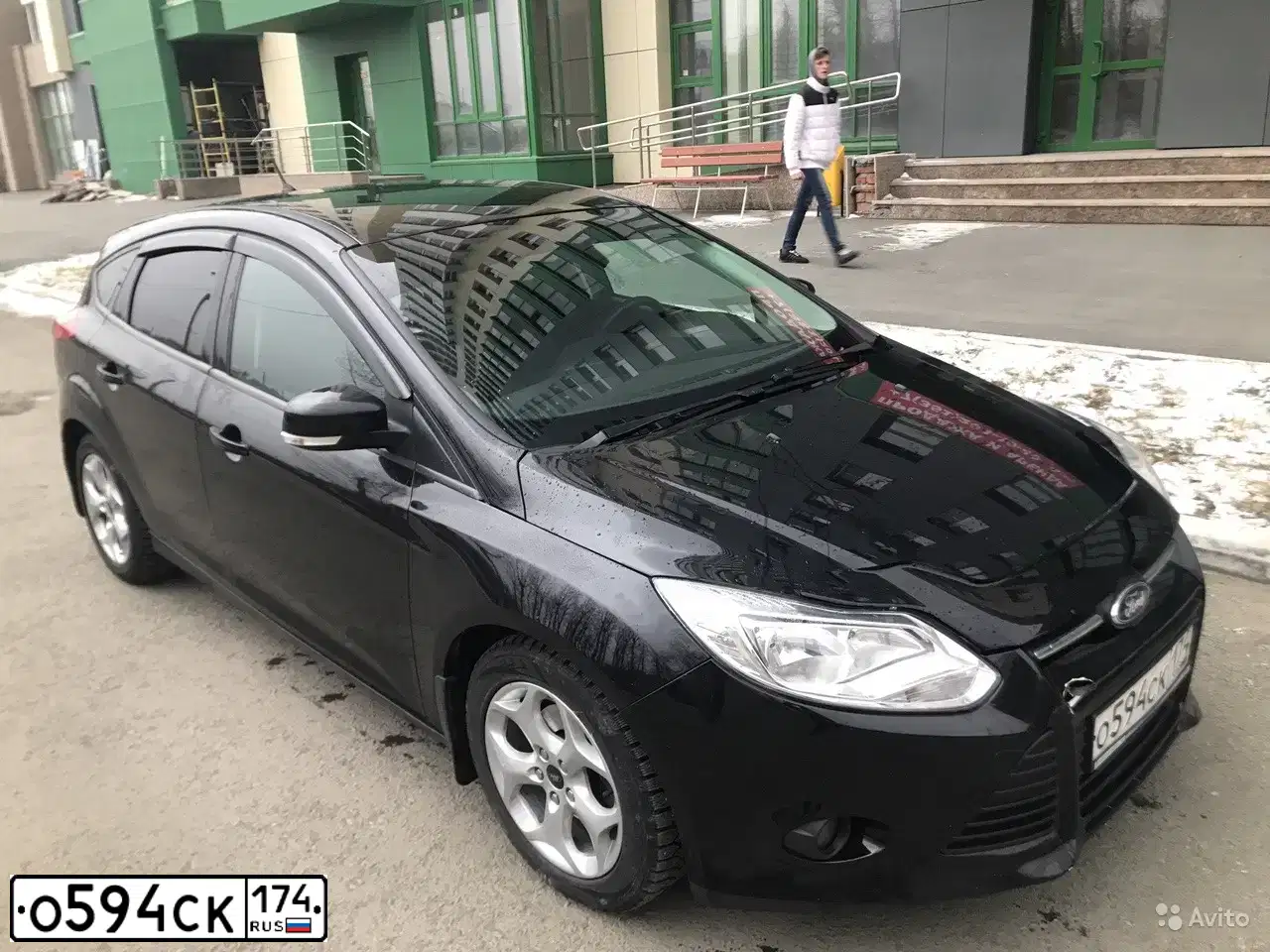 Фото автомобиля FORD D FOCUS, 2013 — госномер Т193ЕН72. Цвет: ЧЕРНЫЙ