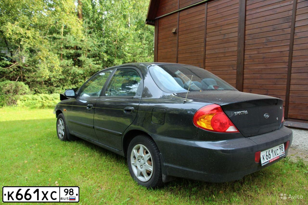 Фото автомобиля KIA SPECTRA, 2006 — госномер К522АС53. Цвет: ЧЕРНЫЙ