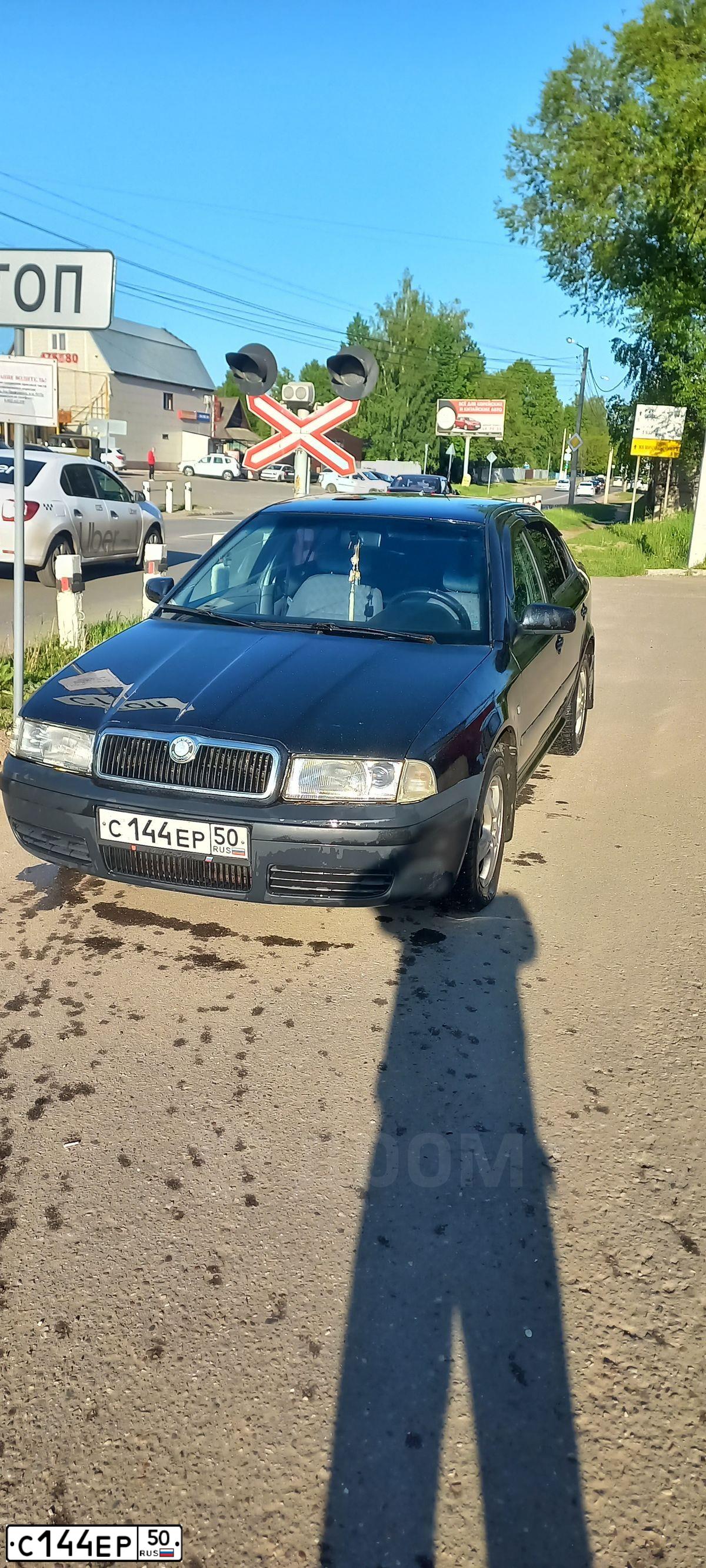 Фото автомобиля SKODA OCTAVIA, 1999 — госномер С359НХ67. Цвет: ЧЕРНЫЙ