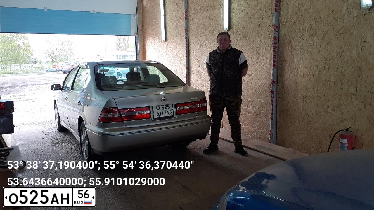 Фото автомобиля TOYOTA VISTA, 1999 — госномер М766АЕ702