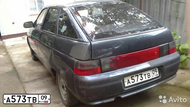Фото автомобиля LADA 2112, 2005 — госномер В682АЕ01. Цвет: ГРАФИТОВЫЙ МЕТАЛЛИК