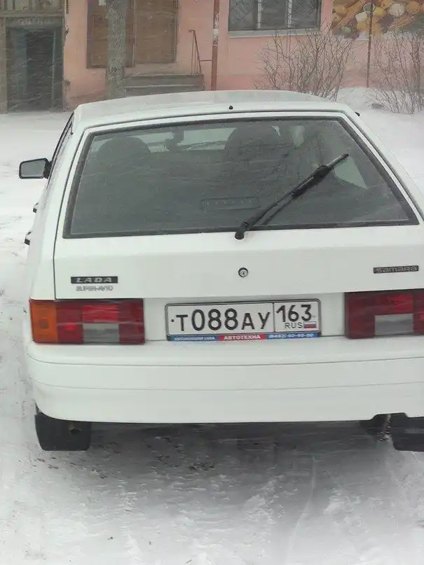 Фото автомобиля LADA 2114 SAMARA, 2013 — госномер К764АВ156. Цвет: Белый