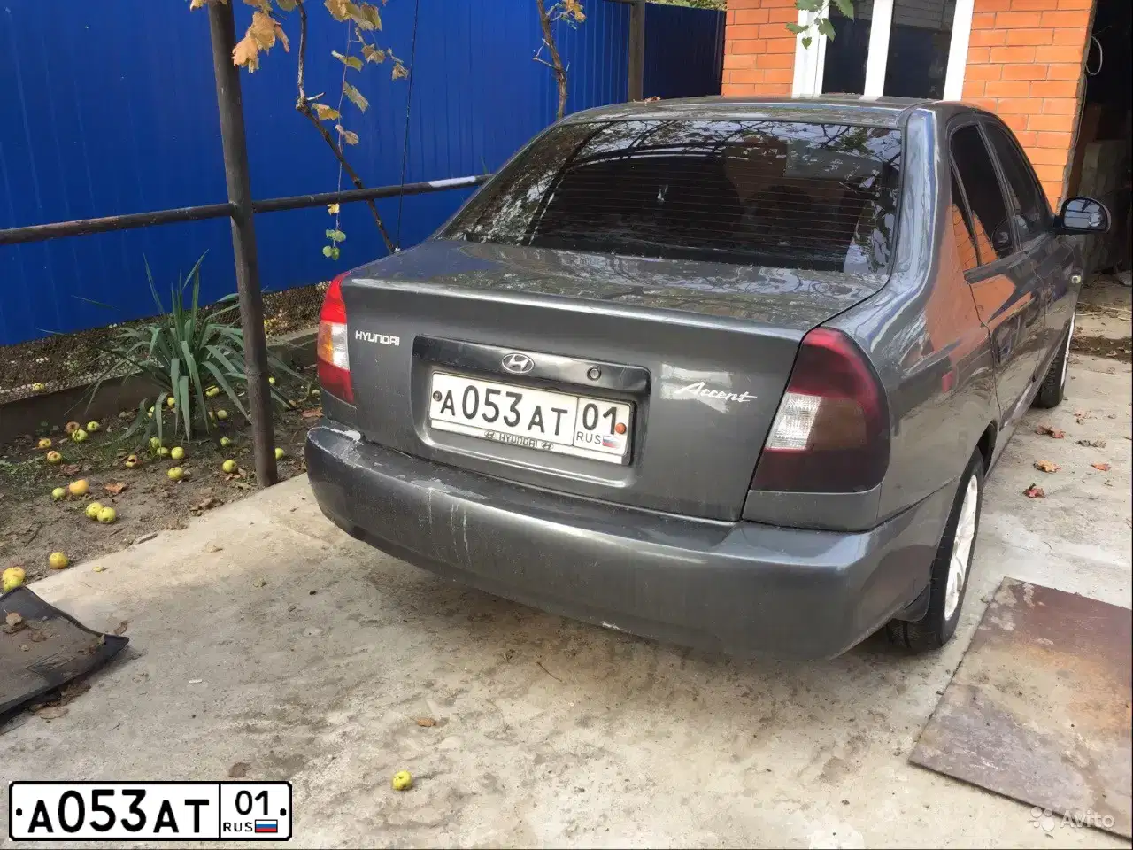 Фото автомобиля TAGAZ Z ACCENT, 2003 — госномер М707НА97. Цвет: СЕРЫЙ