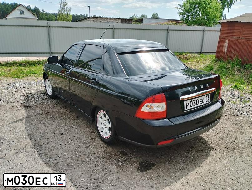 Фото автомобиля BOGDAN 2110/2111, 2011 — госномер М030ЕС13. Цвет: Белый