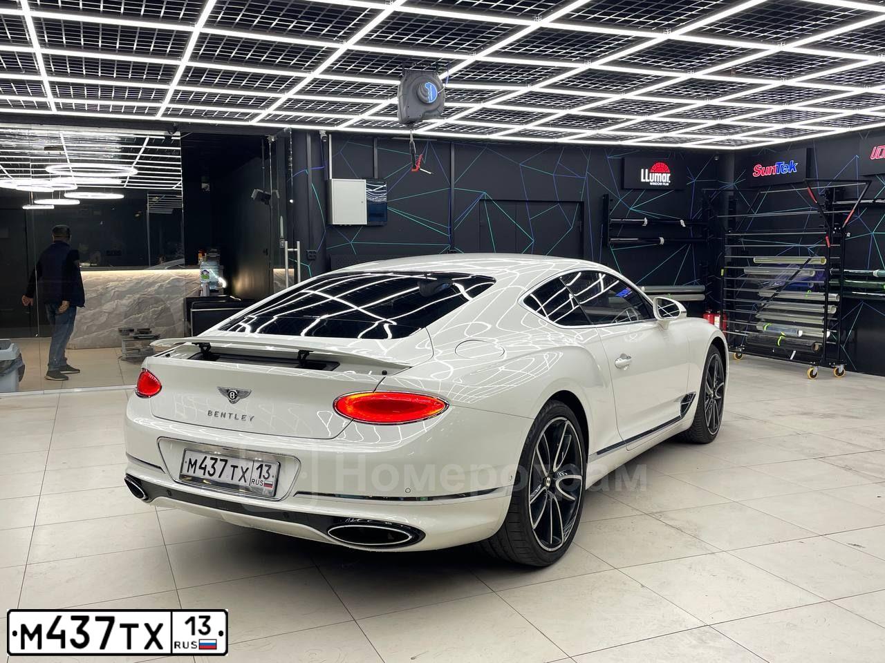 Фото автомобиля BENTLEY CONTINENTAL GT, 2019 — госномер М437ТХ13