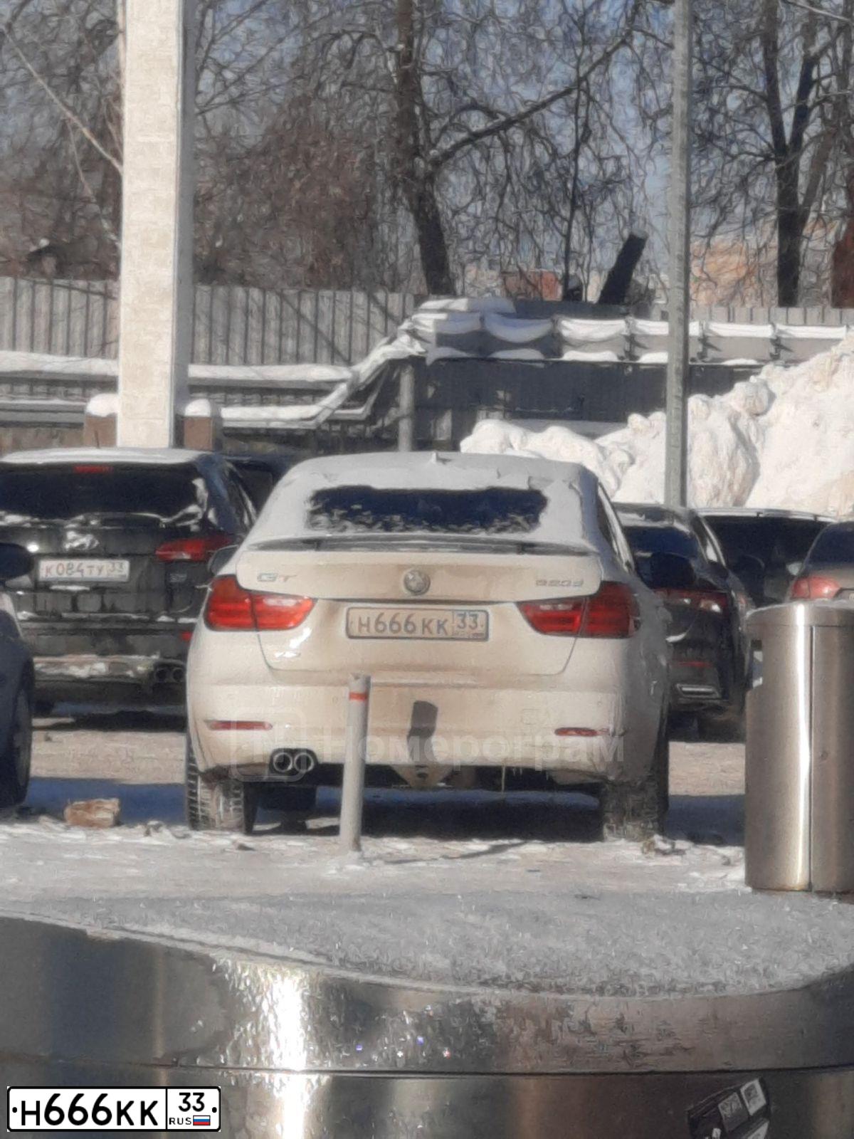 Фото автомобиля ГАЗ 330900, 1995 — госномер Н666КК33. Цвет: ГОЛУБОЙ