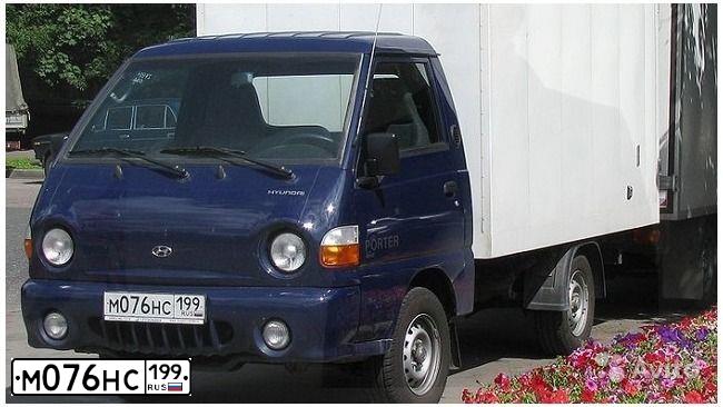 Фото автомобиля HYUNDAI PORTER, 2008 — госномер О933ЕУ550