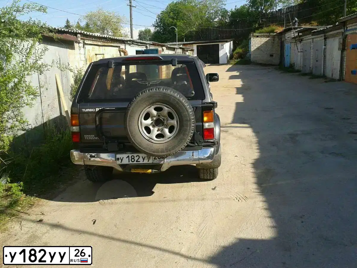 Фото автомобиля TAGAZ ACCENT, 2007 — госномер У537РХ26. Цвет: серебристый