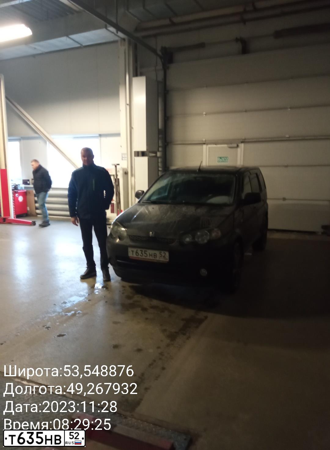 Фото автомобиля HONDA HR-V, 2004 — госномер Т635НВ52. Цвет: ЧЕРНЫЙ