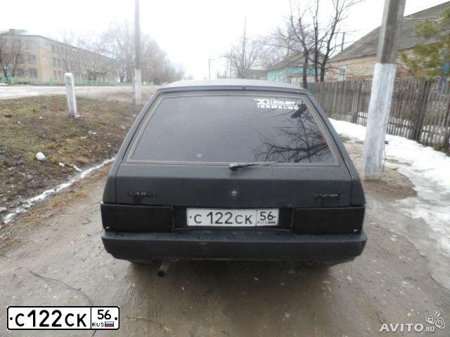 Фото автомобиля LADA 2109 SAMARA, 1993 — госномер Е579АС163. Цвет: КРАСНЫЙ
