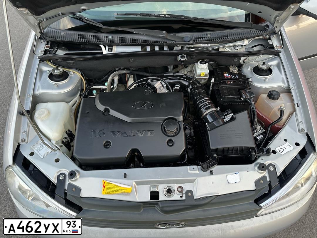 Фото автомобиля LADA 1119 KALINA, 2011 — госномер А462УХ93. Цвет: СЕРЕБРИСТЫЙ