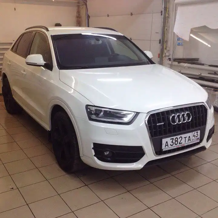 Фото автомобиля AUDI Q3, 2012 — госномер Т865ТУ193. Цвет: Белый