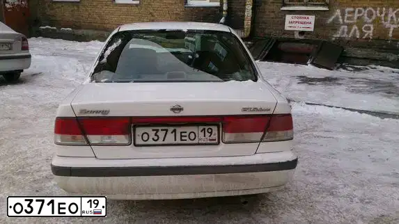 Фото автомобиля NISSAN SUNNY, 1999 — госномер У814ОН142