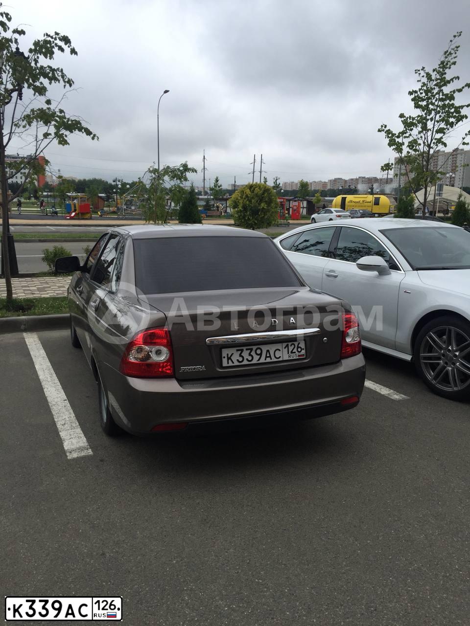 Фото автомобиля LADA PRIORA, 2016 — госномер О600РМ761
